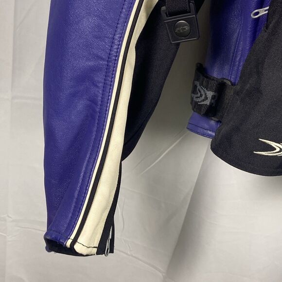 Joe Rocket Ballistic Series Live The Outer Limit Blue Black Jacket Unisex Sz XL - Picture 8 of 16